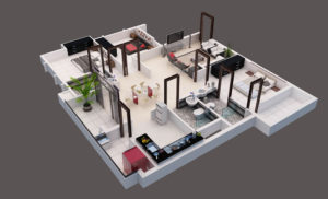 isometric view